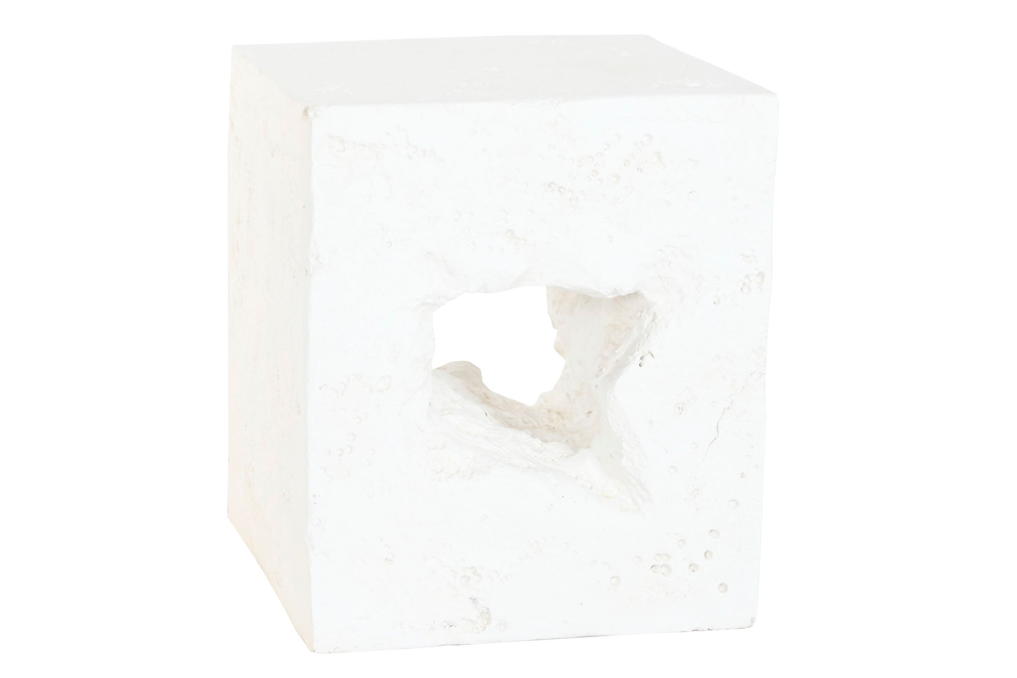 MESITA AUXILIAR MAGNESIA 40X40X46 BLANCO - Imagen 3