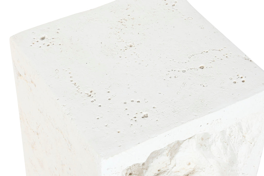 MESITA AUXILIAR MAGNESIA 40X40X46 BLANCO - Imagen 4