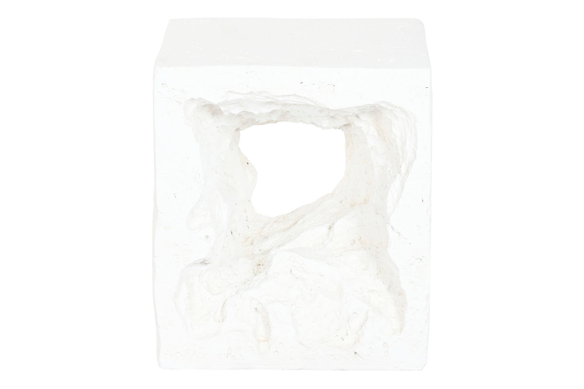 MESITA AUXILIAR MAGNESIA 40X40X46 BLANCO - Imagen 2