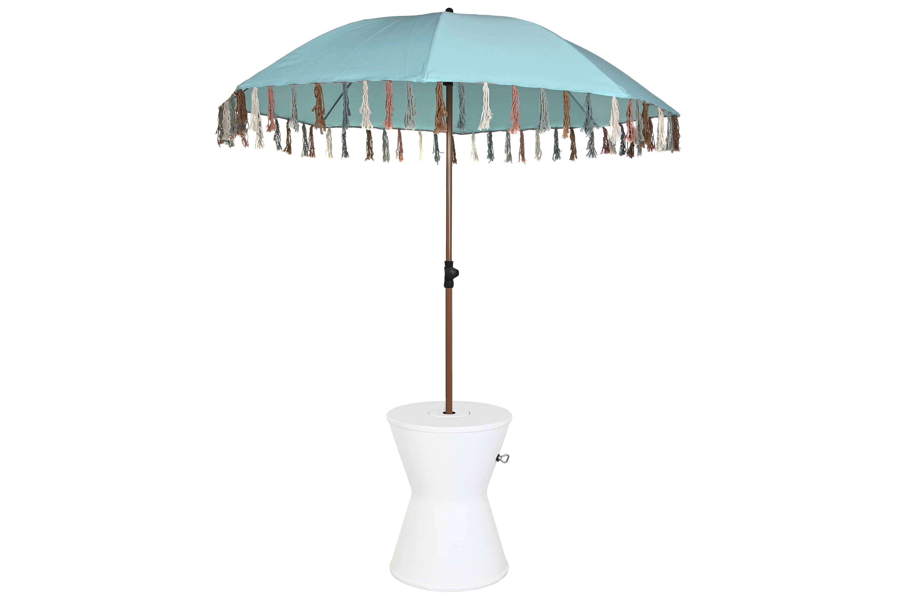 BASE PARASOL FIBRA VIDRIO 46X46X61 - Imagen 1