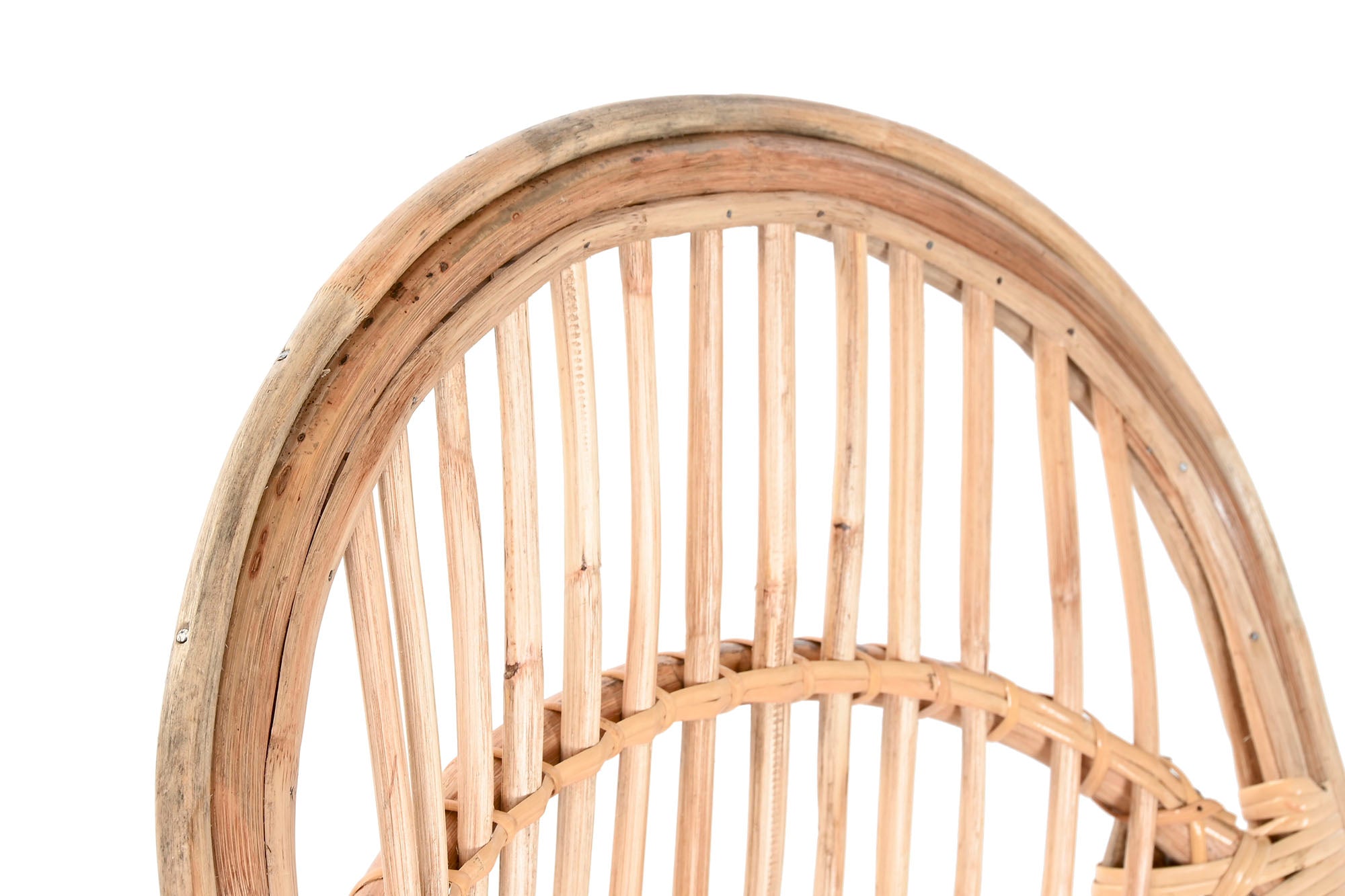 SILLA BAMBU RATAN 63X55X90 NATURAL - Imagen 5