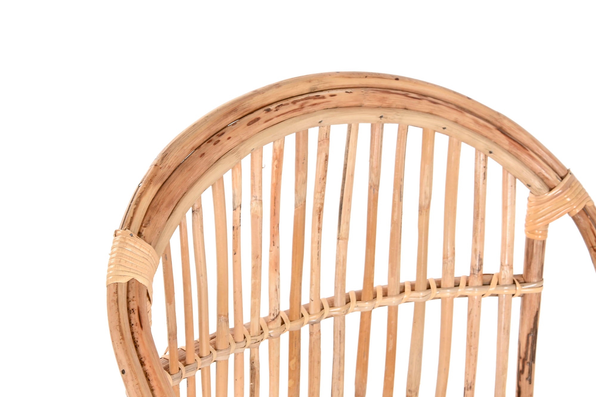 SILLA BAMBU RATAN 56,5X58X85 NATURAL - Imagen 1