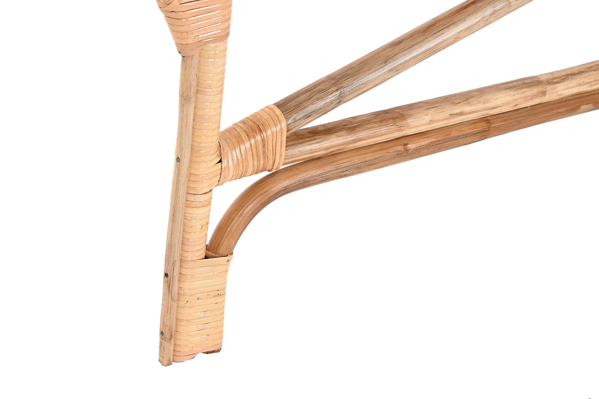 CABECERO CAMA BAMBU RATAN 175X3X130 NATURAL - Imagen 1