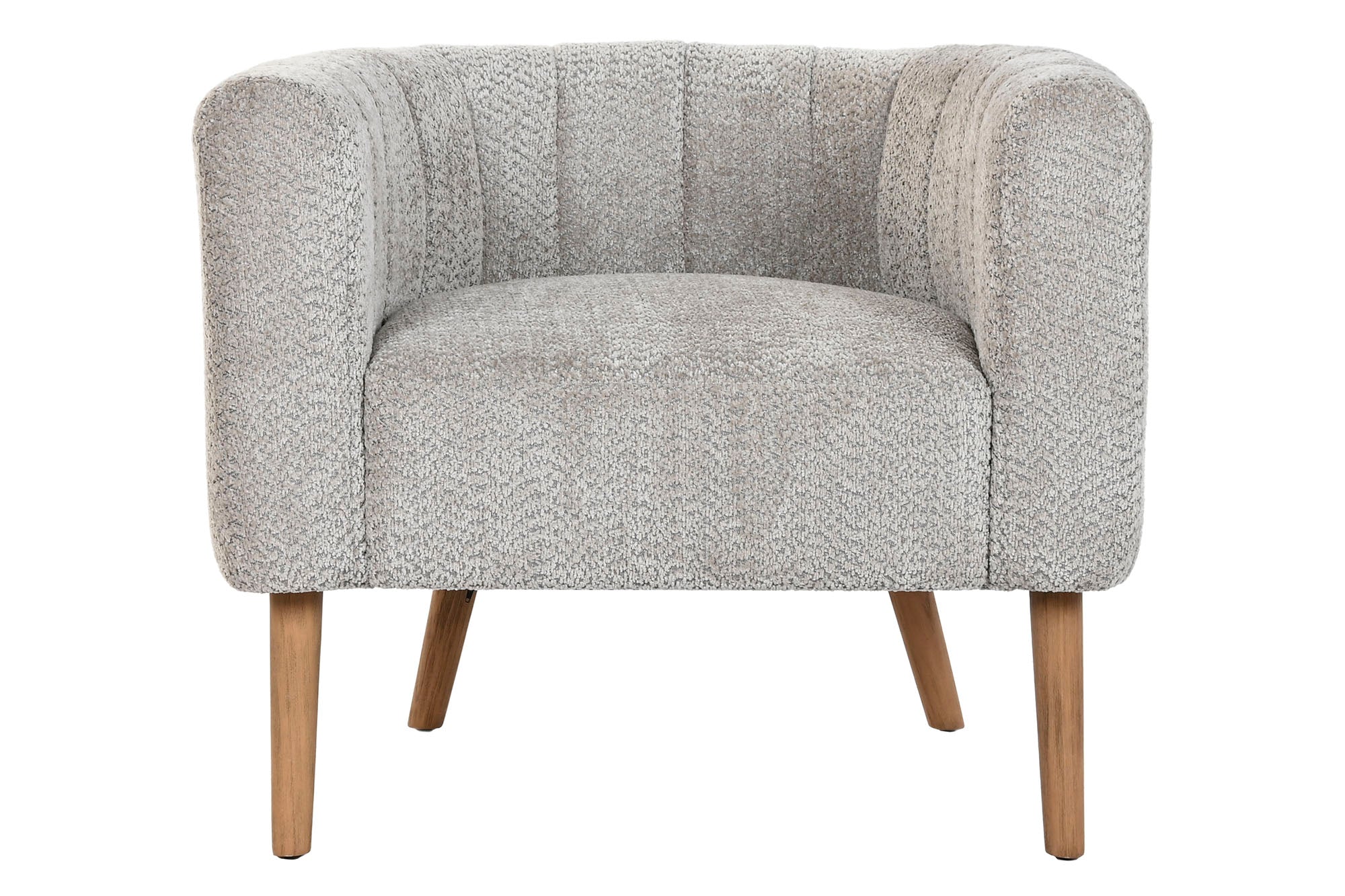 SILLON MADERA POLIESTER 79X72X67 GRIS - Imagen 1