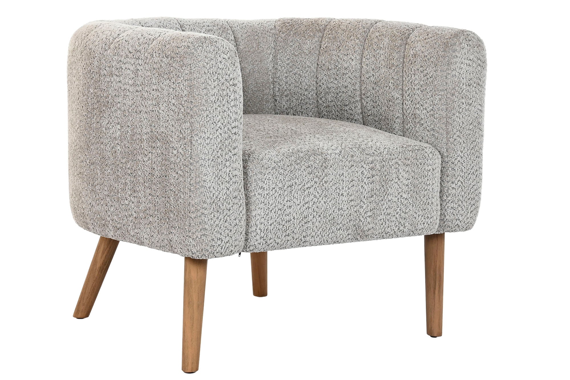 SILLON MADERA POLIESTER 79X72X67 GRIS - Imagen 4