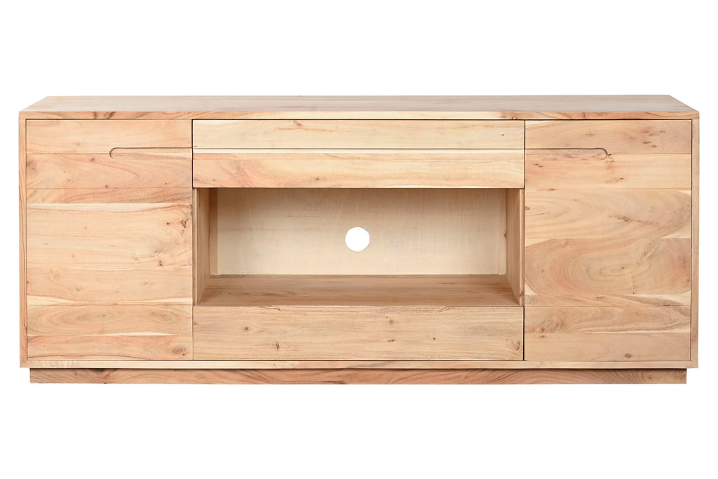 MUEBLE TV ACACIA 150X40X61 NATURAL - Imagen 1