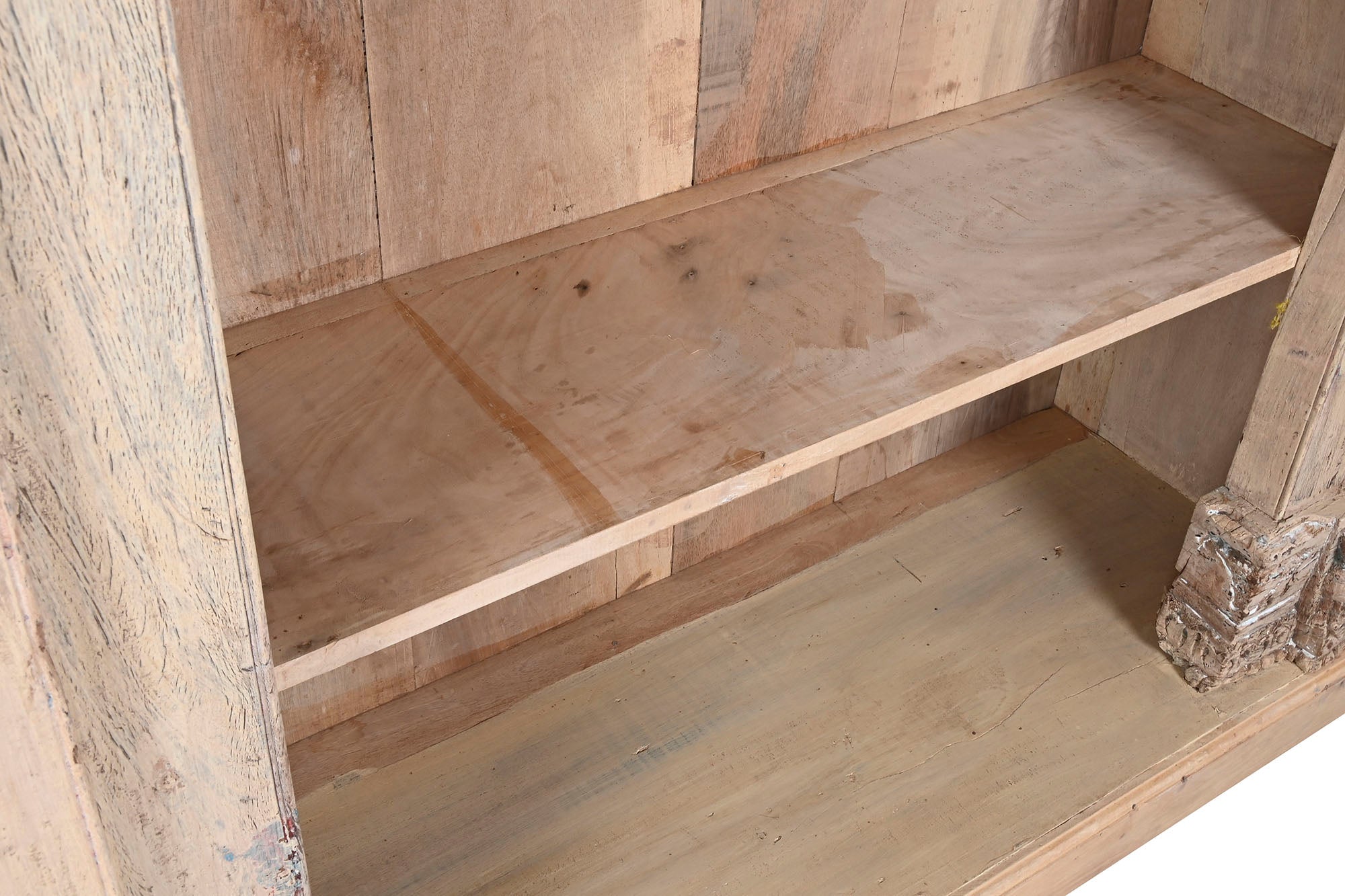 ESTANTERIA TECA 150X60X210 TALLAS ANTIGUAS NATURAL - Imagen 4