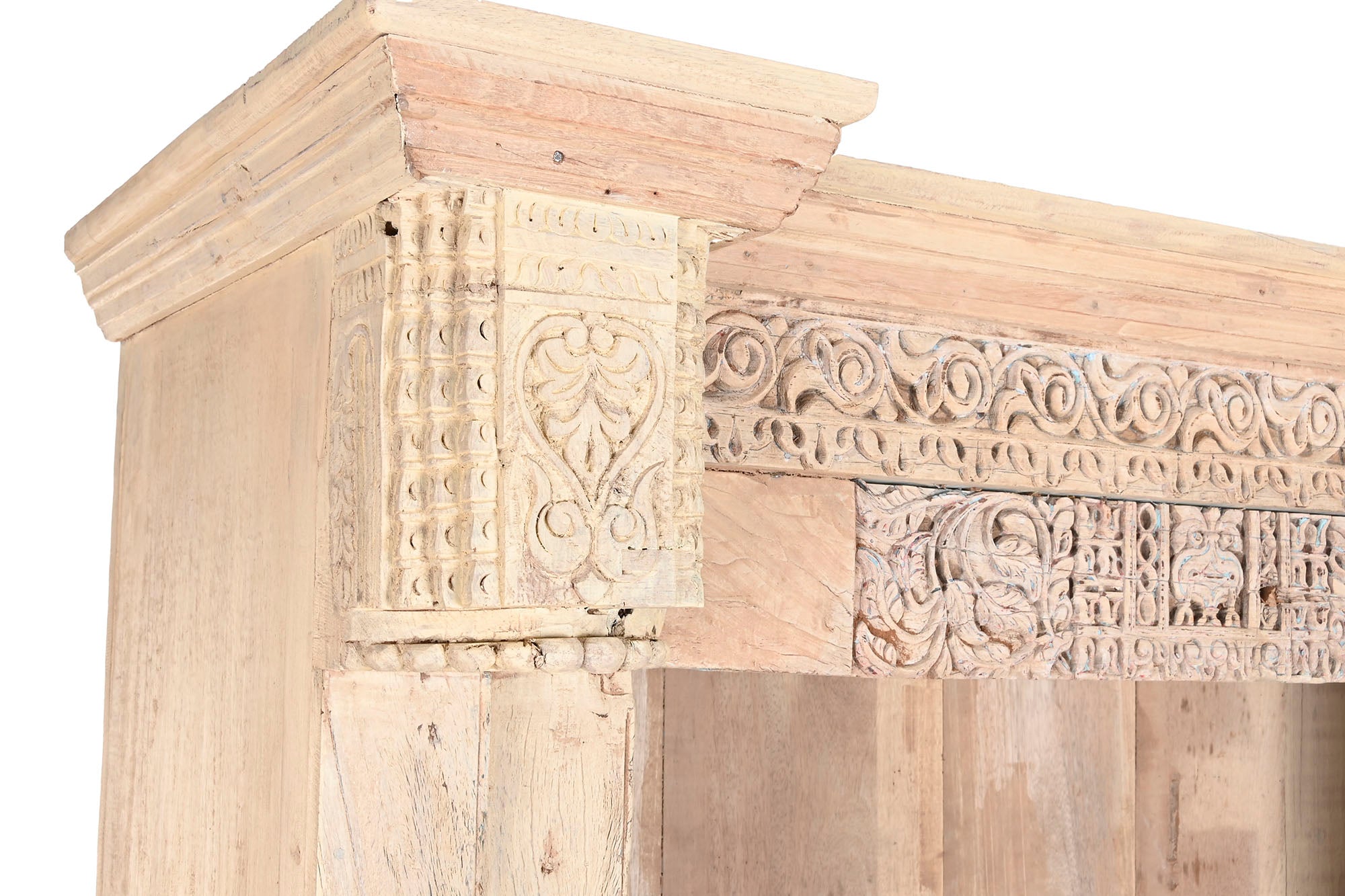 ESTANTERIA TECA 150X60X210 TALLAS ANTIGUAS NATURAL - Imagen 3