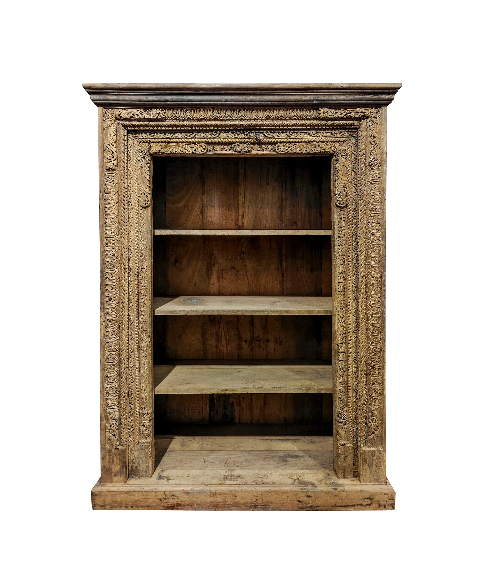 ESTANTERIA TECA 120X50X180 TALLAS ANTIGUAS NATURAL - Imagen 3