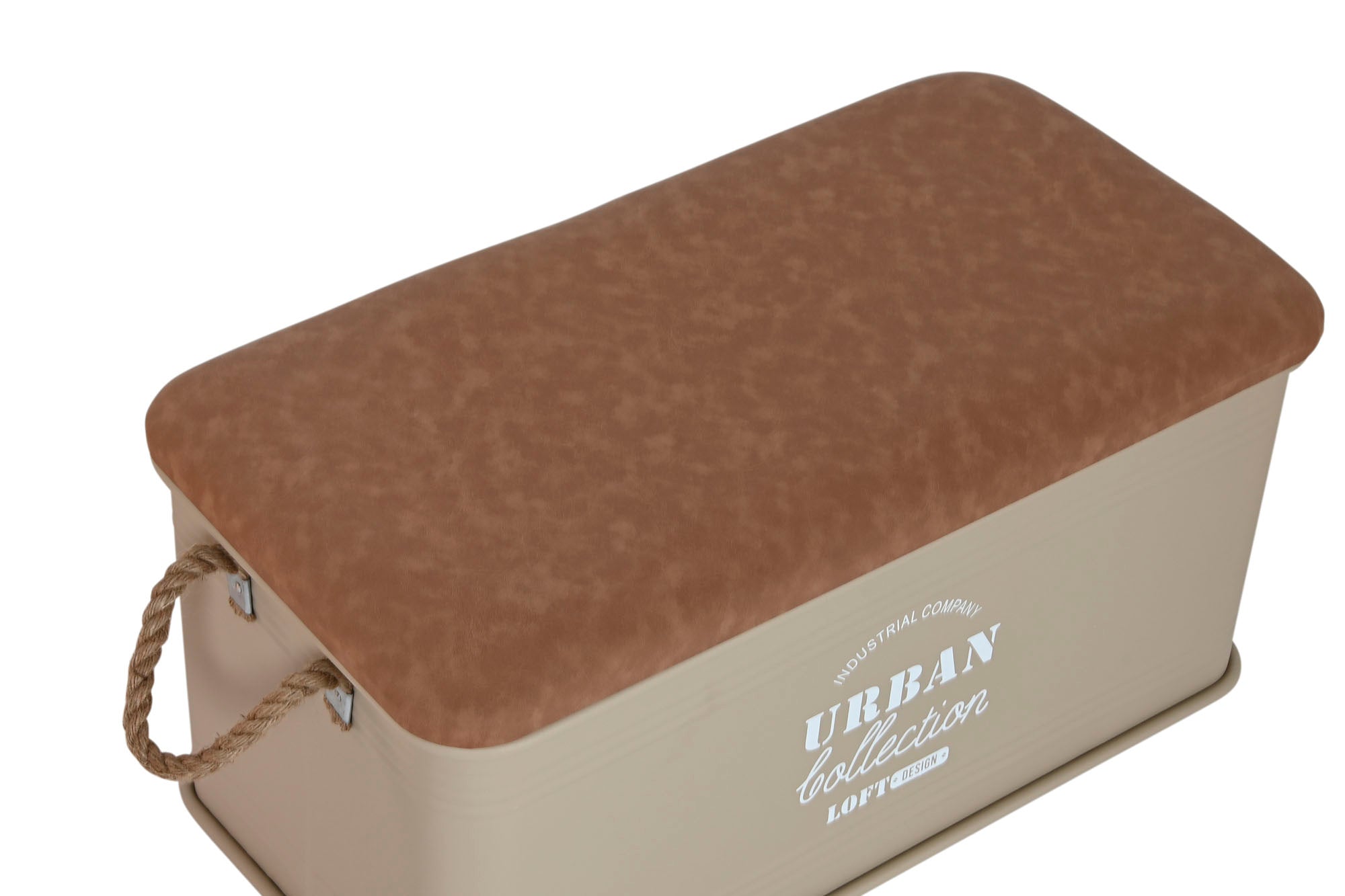 BAUL SET 3 METAL PU 69,5X36,5X38,5 FACTORY - Imagen 1