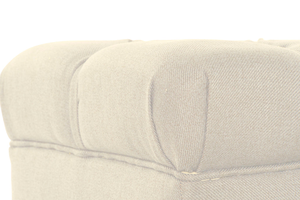 DESCALZADORA POLIESTER RUBBERWOOD 158X48X42 CREMA - Imagen 4