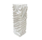PEDESTAL MDF PAPEL MACHE 29X29X80 MODERNO 3D - Imagen 4