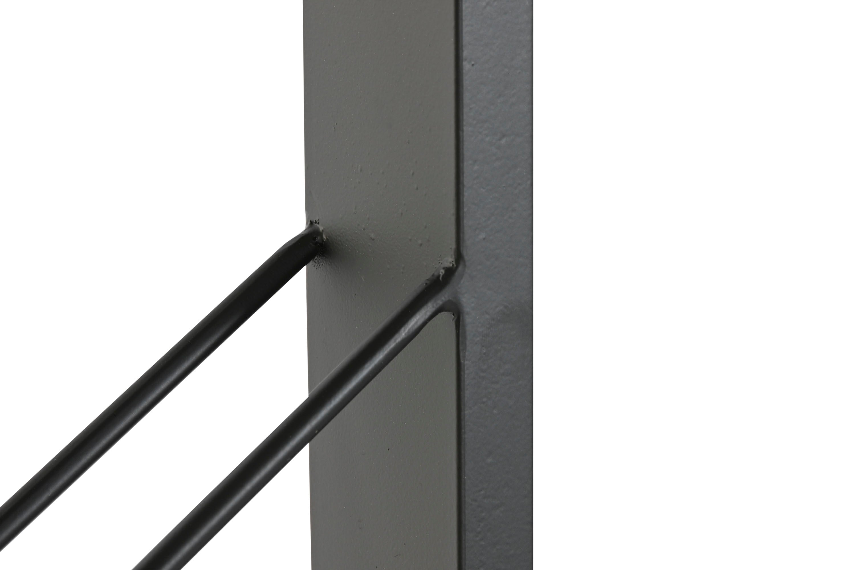 BOTELLERO METAL 36X6X160 8BOT, PARED NEGRO - Imagen 4