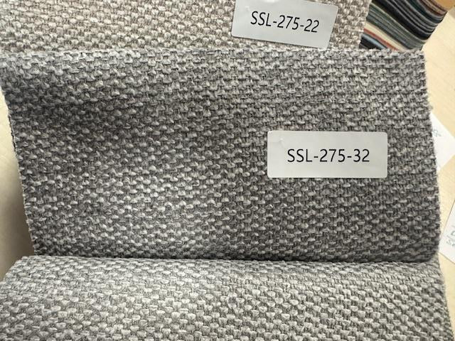 SILLA PU NOGAL 52X58,5X98 AJUSTABLE CROMADO GRIS - Imagen 2