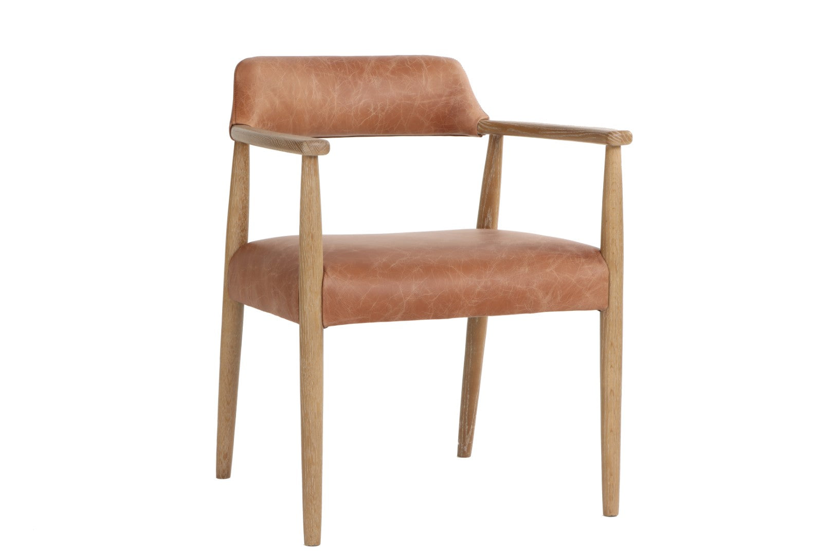 SILLON FRESNO PIEL 59X57X74 DECAPE BLANCO - Imagen 2