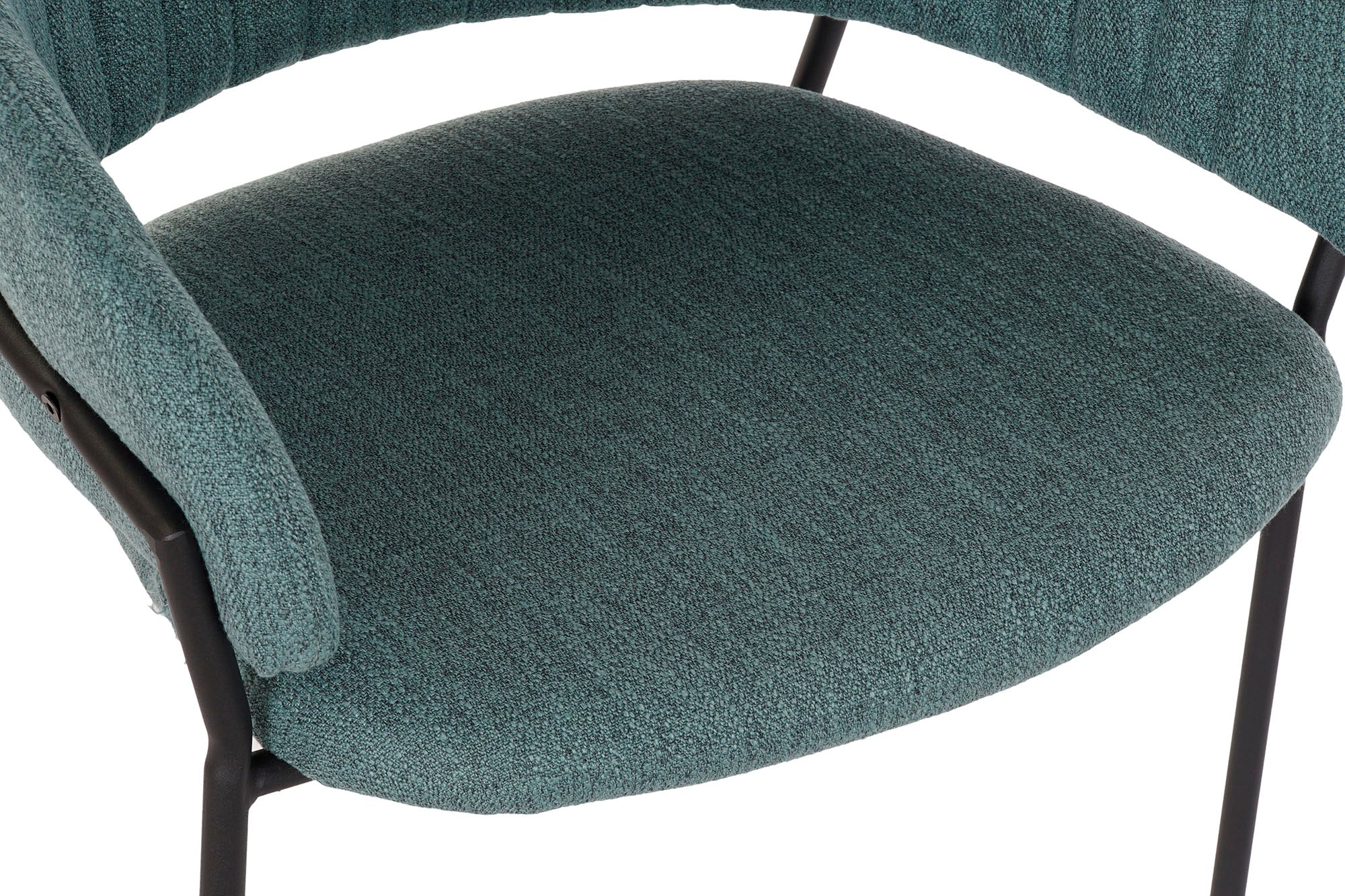 SILLA POLIESTER METAL 59X53,5X74 VERDE - Imagen 2