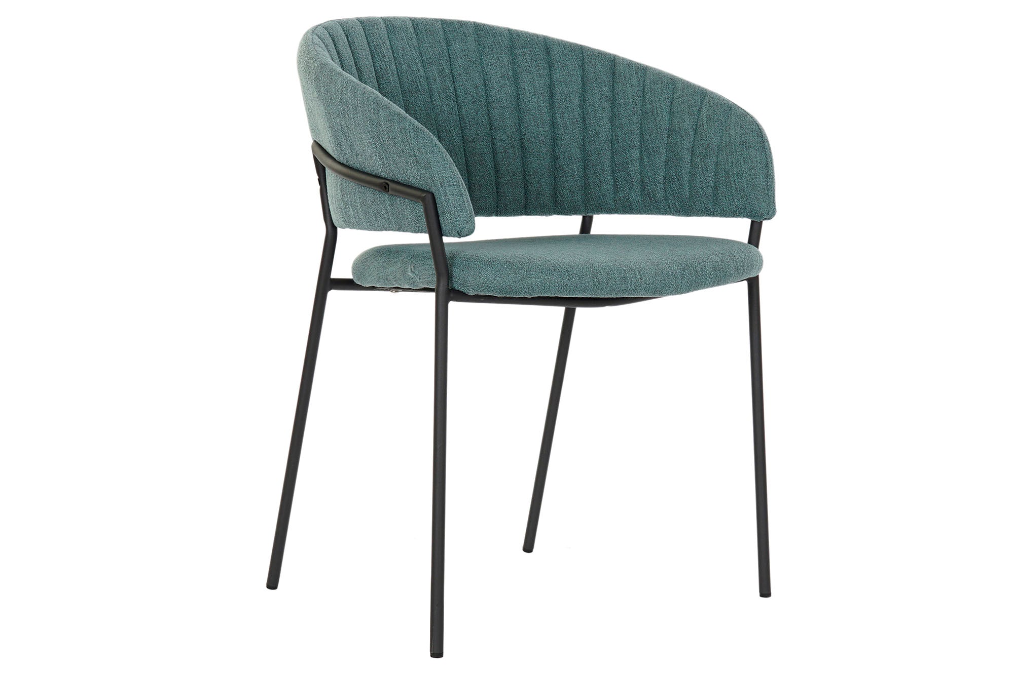 SILLA POLIESTER METAL 59X53,5X74 VERDE - Imagen 1