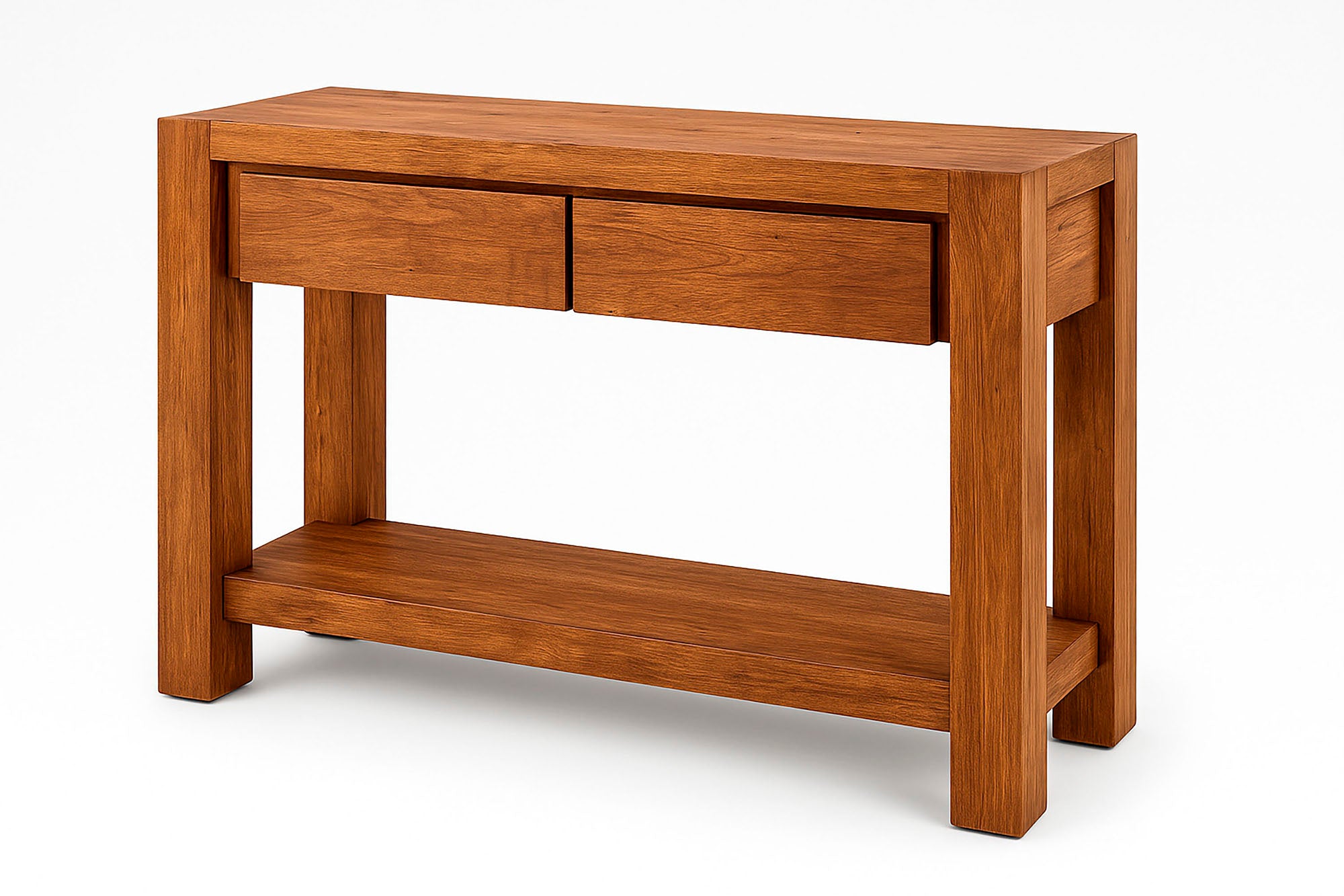 CONSOLA TECA RECICLADA 120X40X78 - Imagen 1