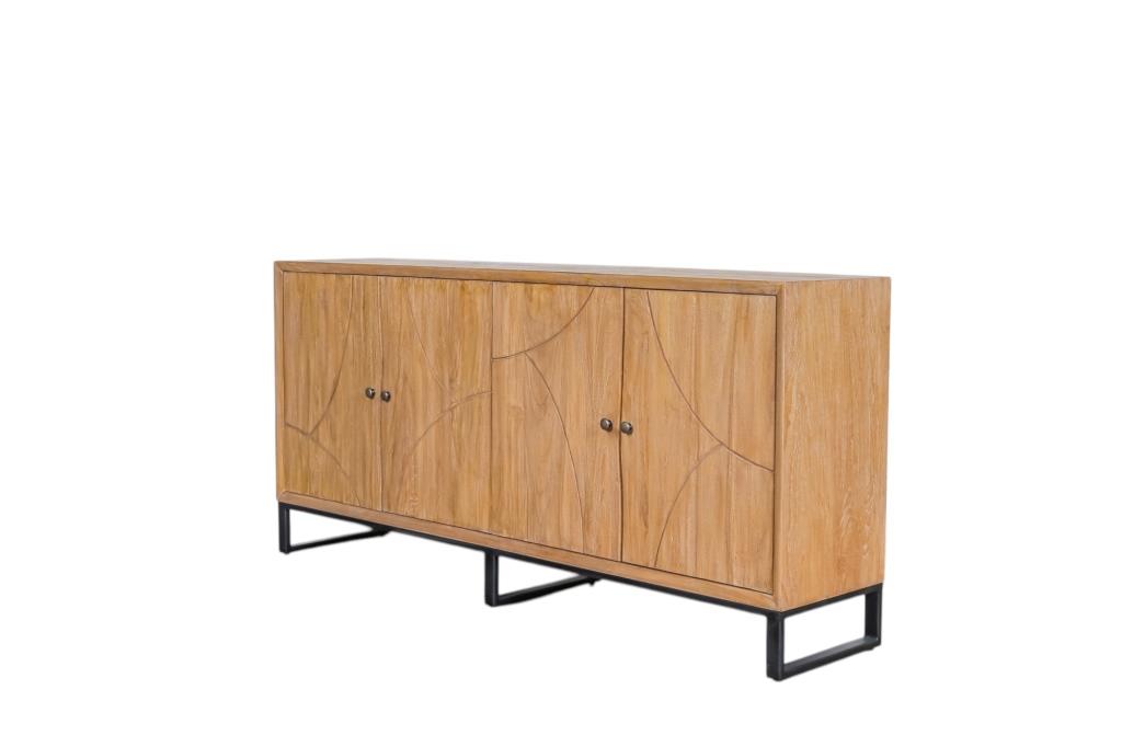 BUFFET TECA MDF 180X40X85 - Imagen 1
