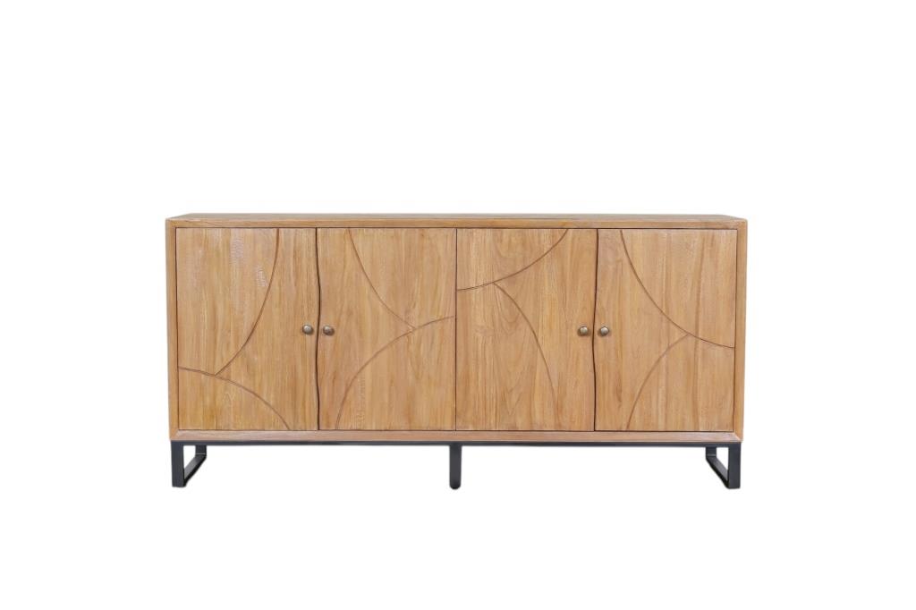 BUFFET TECA MDF 180X40X85 - Imagen 2