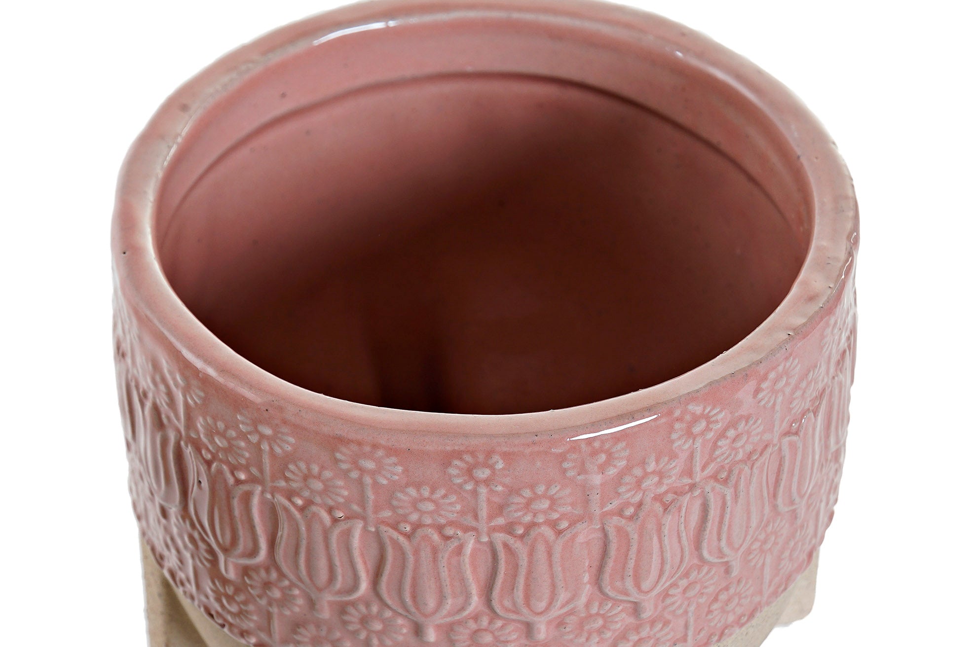 MACETA GRES 12X12X10 ENVEJECIDO 2 SURT. - Imagen 3