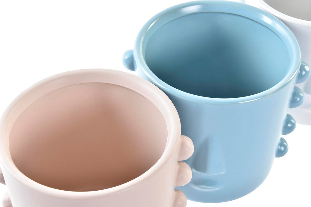 MACETERO GRES 15X13X12,5 CARA 4 SURT. - Imagen 3