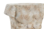 MACETERO CEMENTO 19X15X15 TORSO MARRON CLARO - Imagen 3