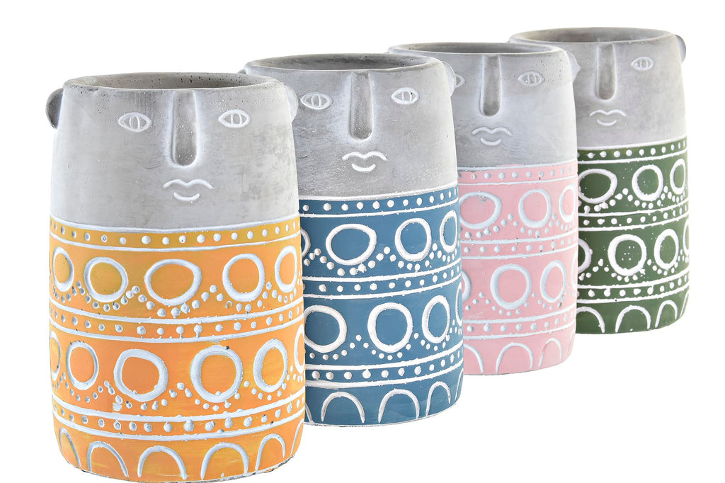 MACETERO CEMENTO 12X12X18 CARA 4 SURT. - Imagen 2