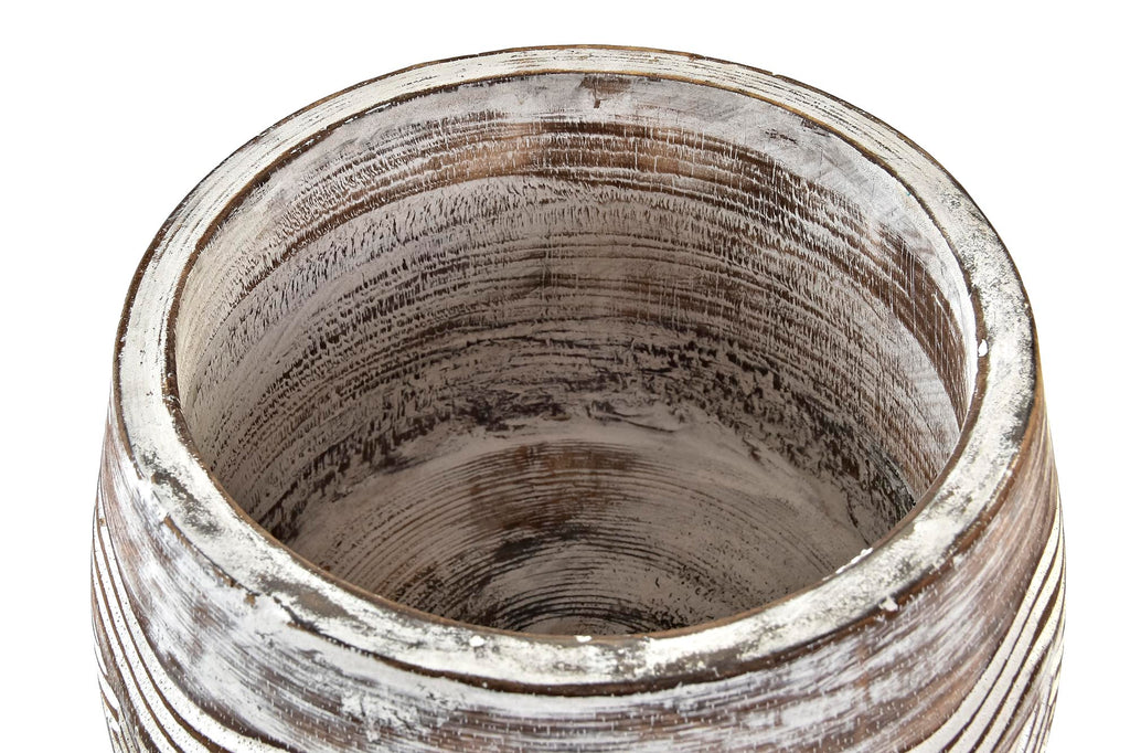 MACETERO ALBASIA 22X22X16 ENVEJECIDO 2 SURT. - Imagen 3