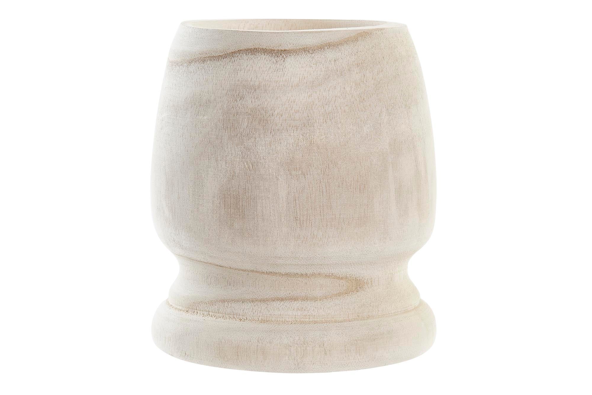 MACETERO PAULOWNIA 16X16X18 NATURAL MARRON - Imagen 2