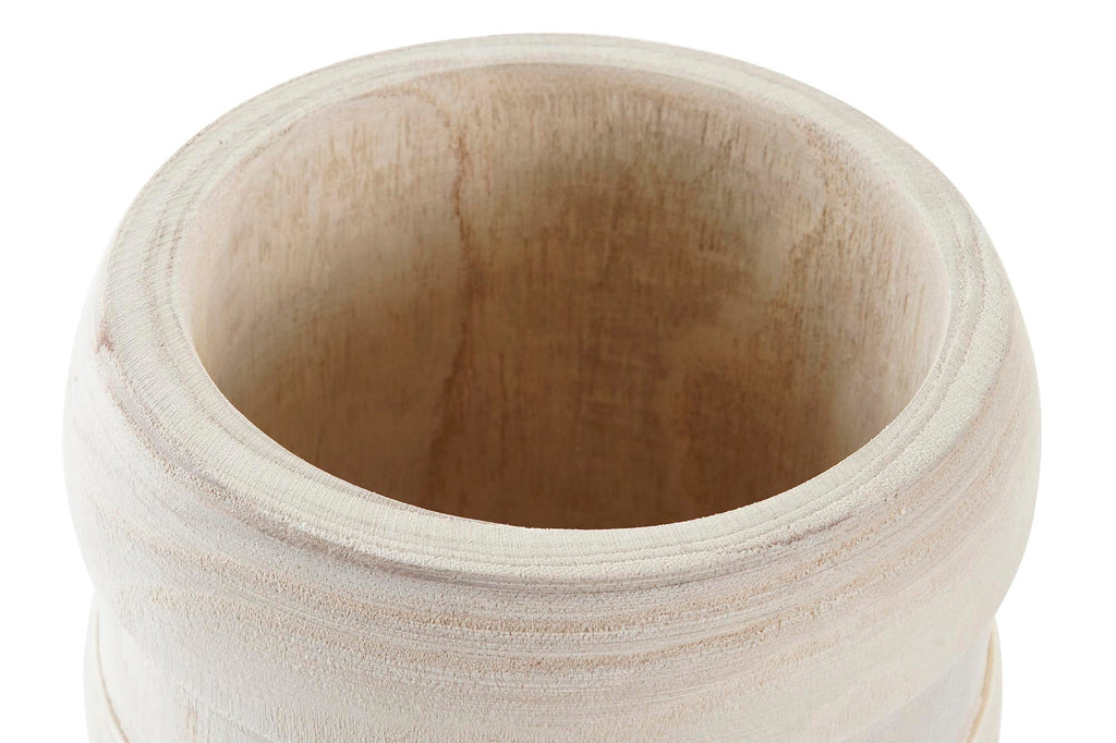 MACETERO PAULOWNIA 15X15X20 NATURAL MARRON - Imagen 3