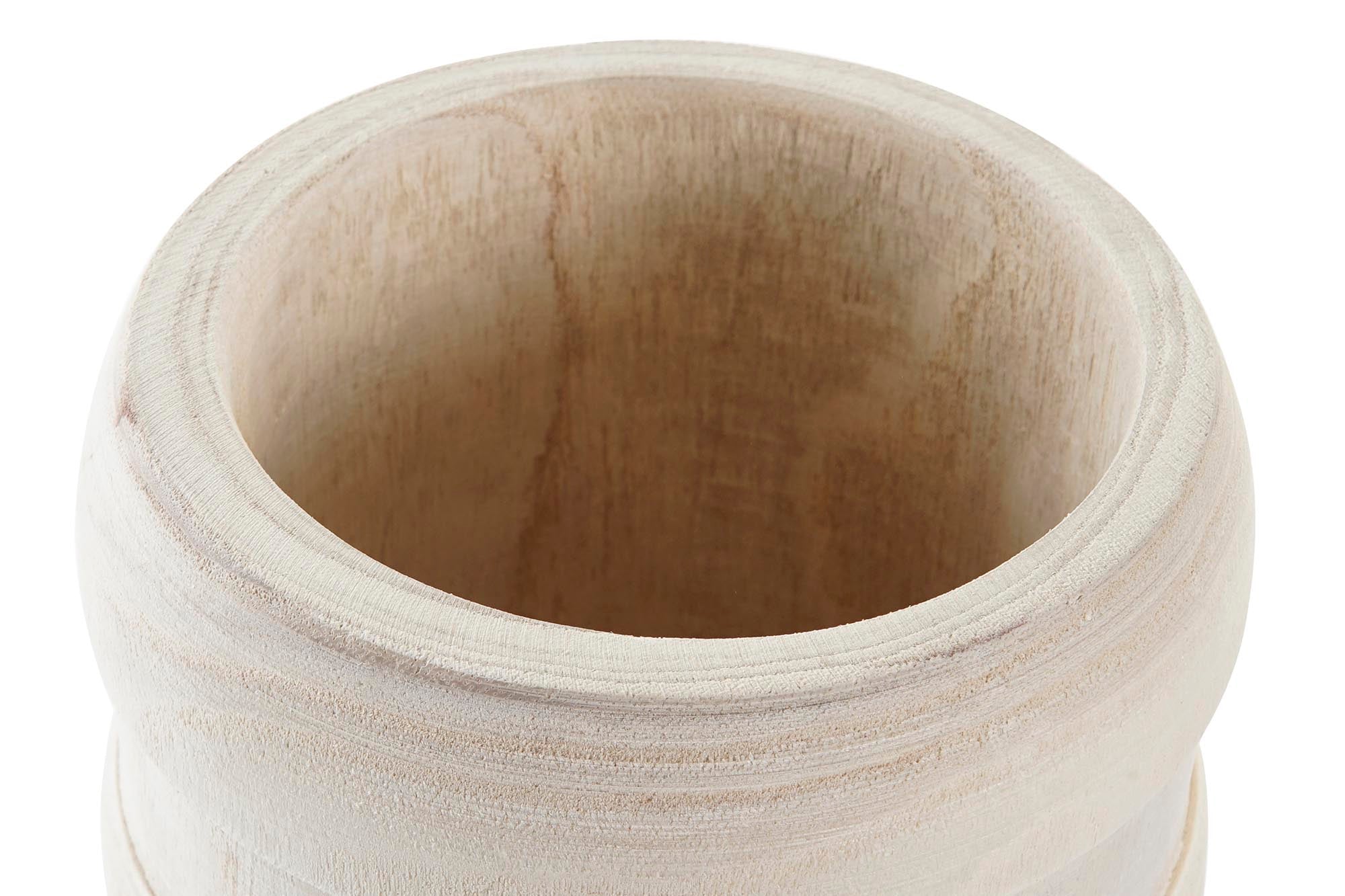 MACETERO PAULOWNIA 15X15X20 NATURAL MARRON - Imagen 3