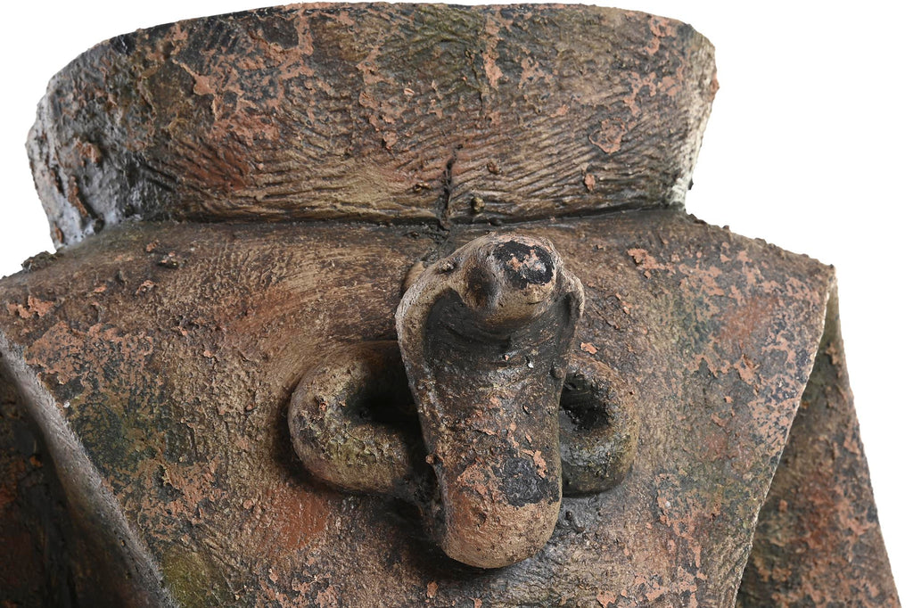 MACETERO MAGNESIA 39X26X51 PARED ENVEJECIDO GRIS - Imagen 1