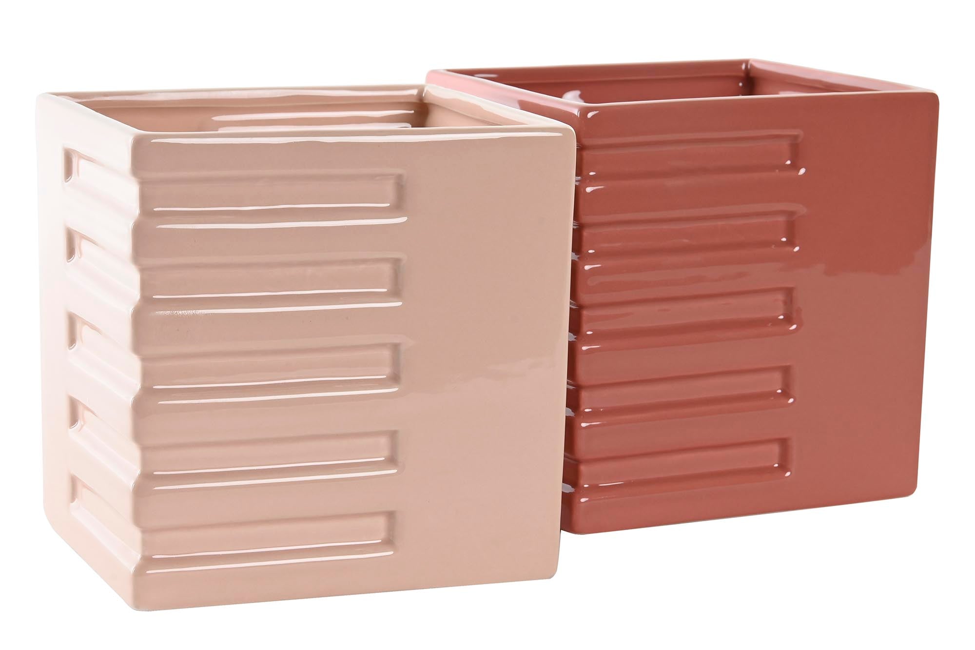 MACETERO DOLOMITE 15X12X15 4 SURT. - Imagen 1