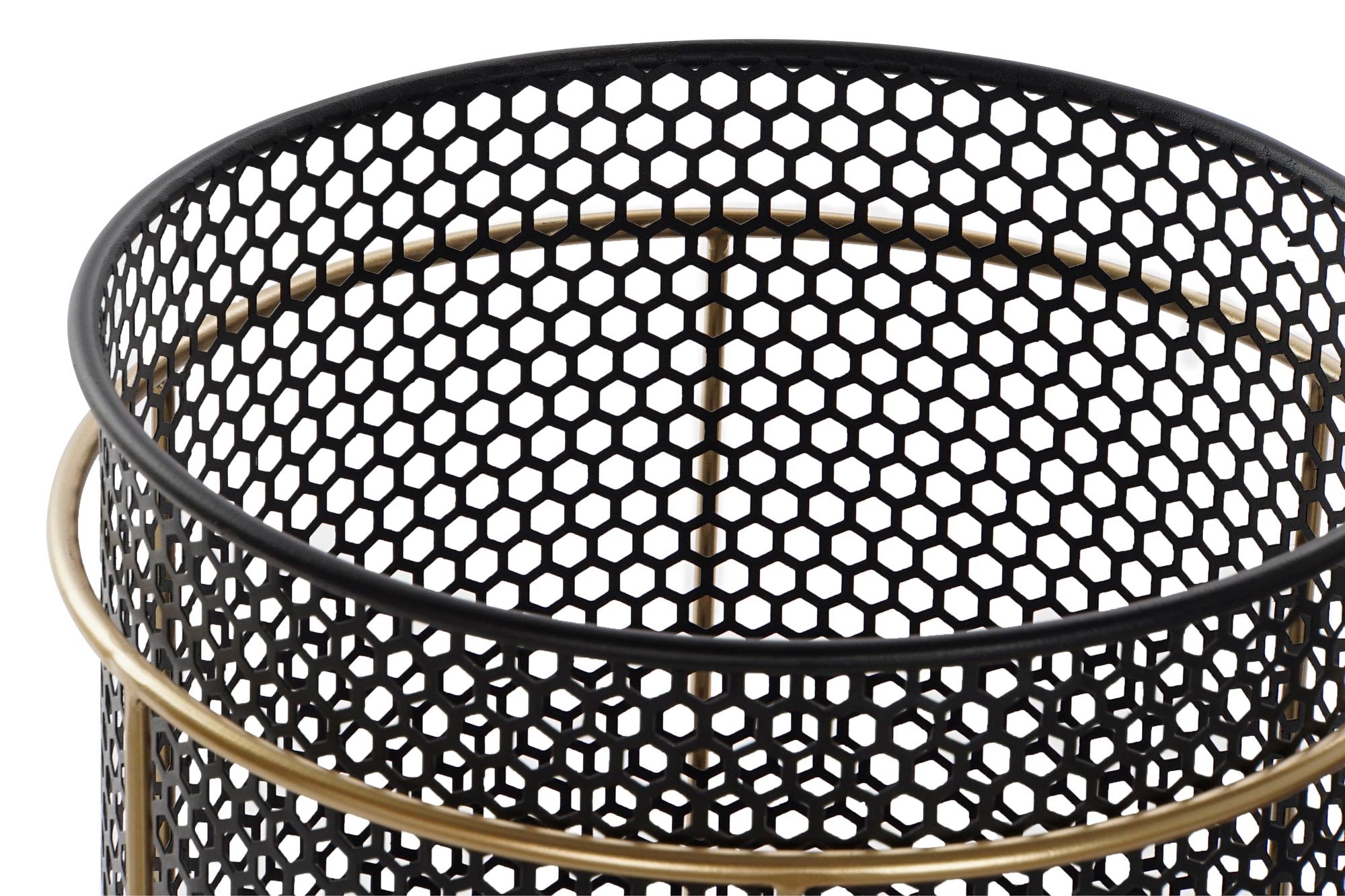 MACETERO SET 2 METAL 36X36X58 30X48 NEGRO - Imagen 2