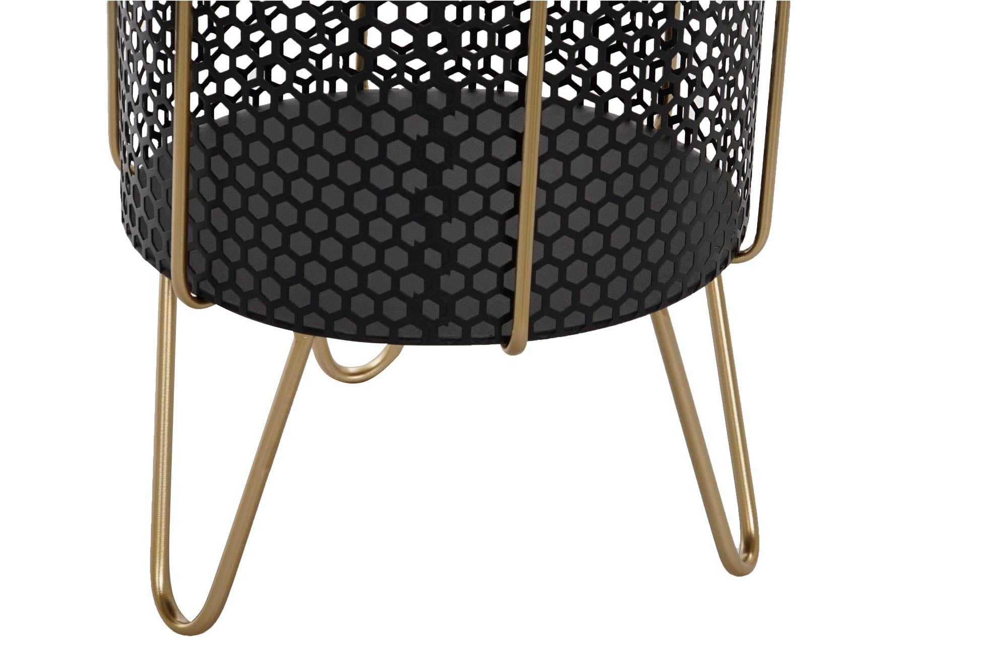 MACETERO SET 2 METAL 36X36X58 30X48 NEGRO - Imagen 3