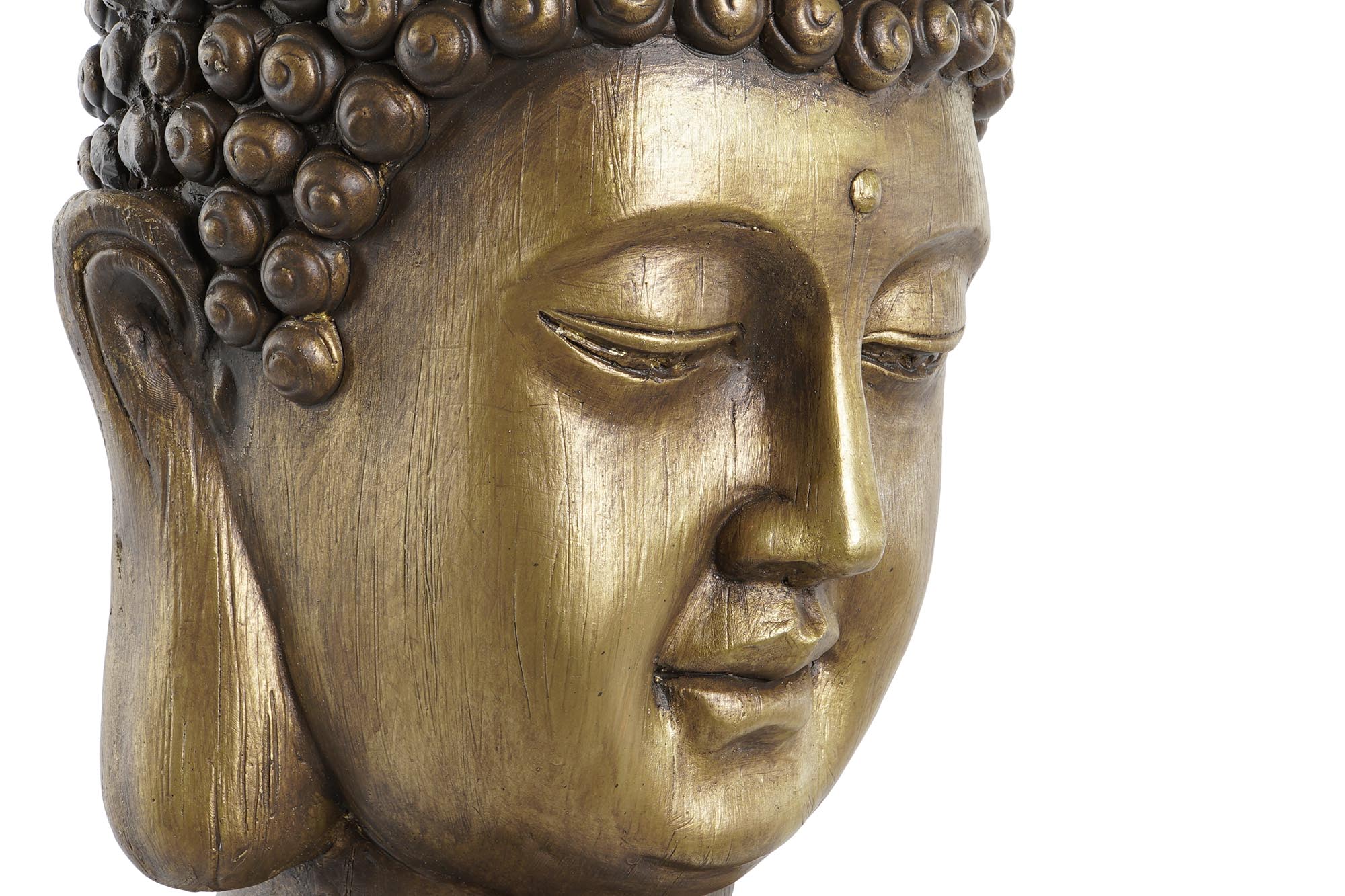 MACETERO FIBRA VIDRIO 25X25X36 BUDA ENVEJECIDO - Imagen 3