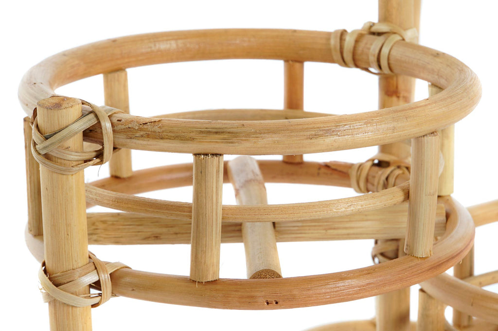 MACETERO RATAN 48X28X45 3 MACETAS NATURAL - Imagen 4