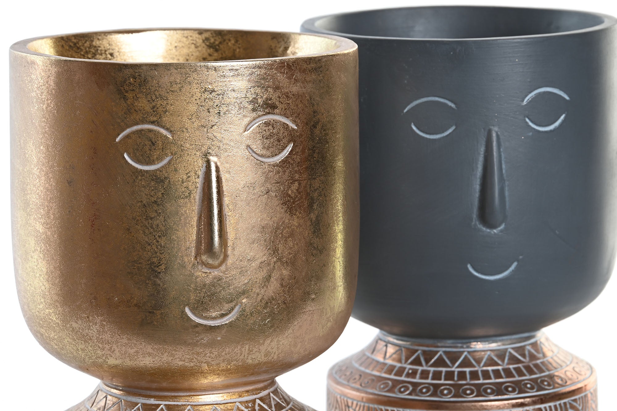 MACETERO RESINA 12,5X12,5X19 CARA 2 SURT. - Imagen 3