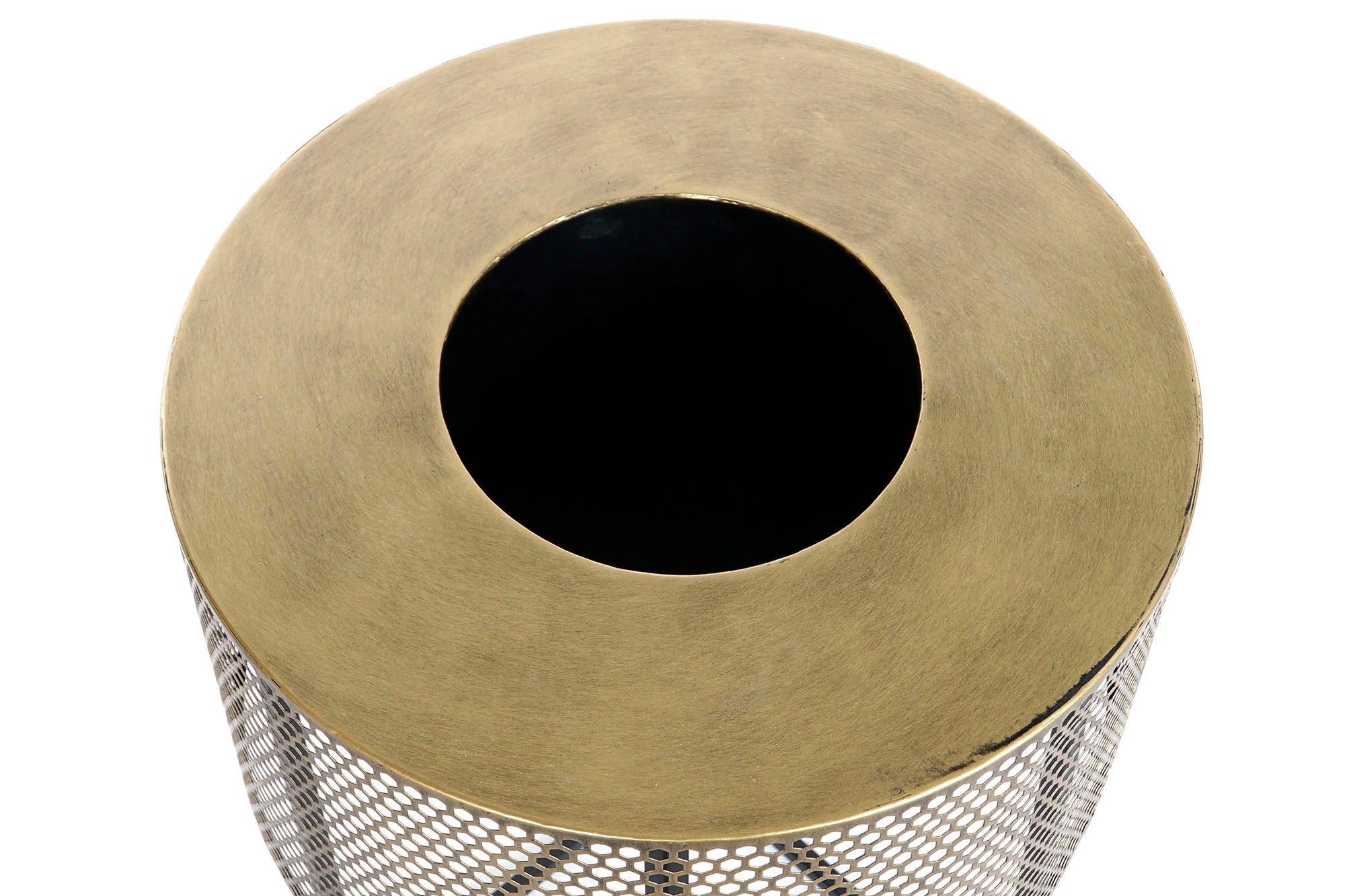 MACETERO SET 2 METAL 33X33X67 NEGRO - Imagen 1