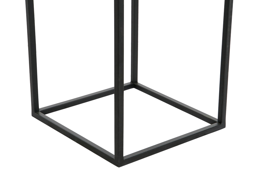 MACETERO SET 2 METAL 33X33X67 NEGRO - Imagen 5