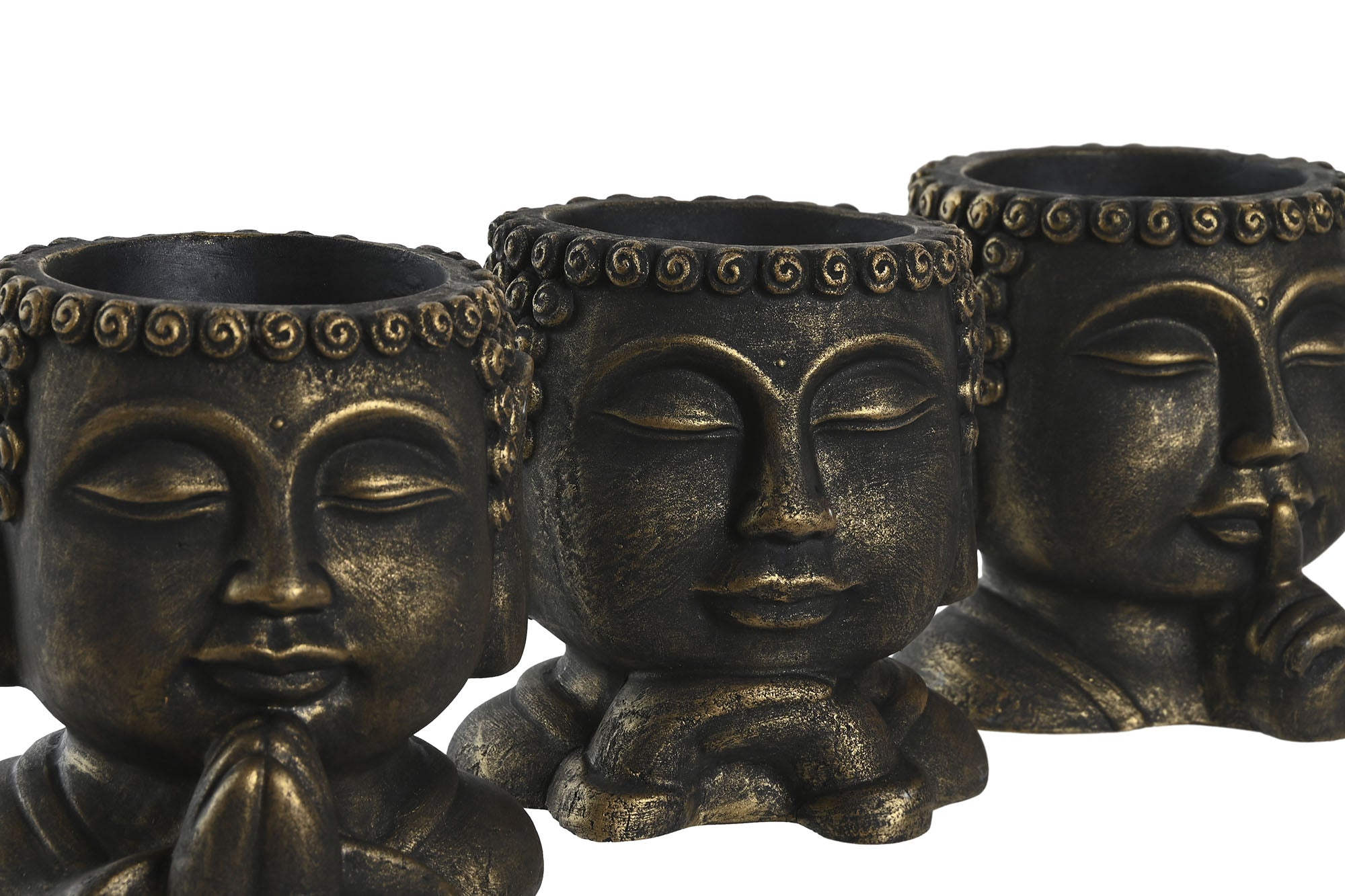 MACETERO CEMENTO 10X10X10 BUDA 3 SURT. - Imagen 2