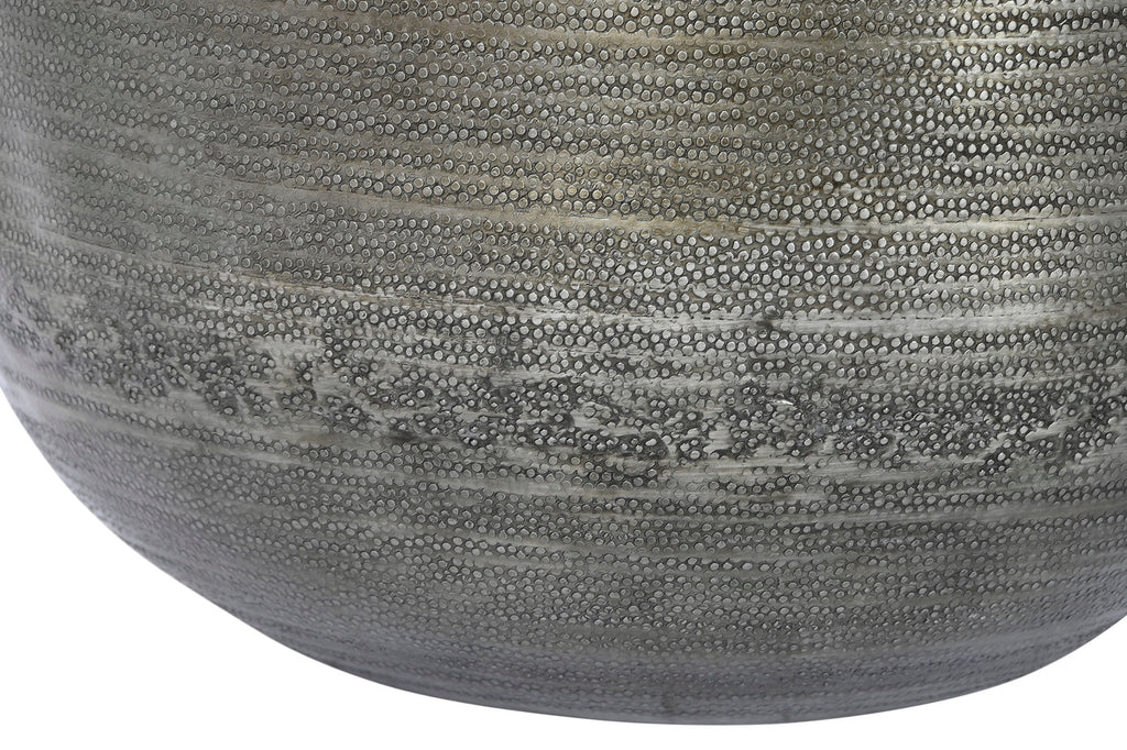 MACETERO SET 2 ALUMINIO 35X35X64 ENVEJECIDO - Imagen 4