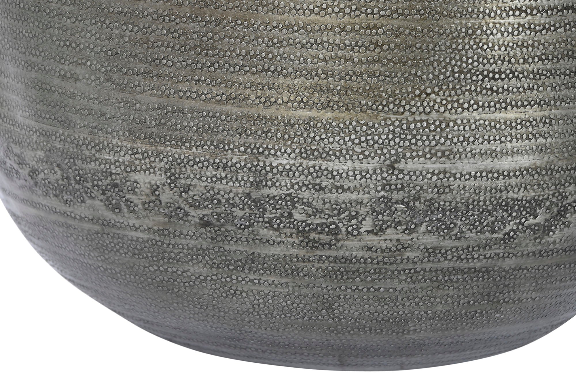 MACETERO SET 2 ALUMINIO 35X35X64 ENVEJECIDO - Imagen 4