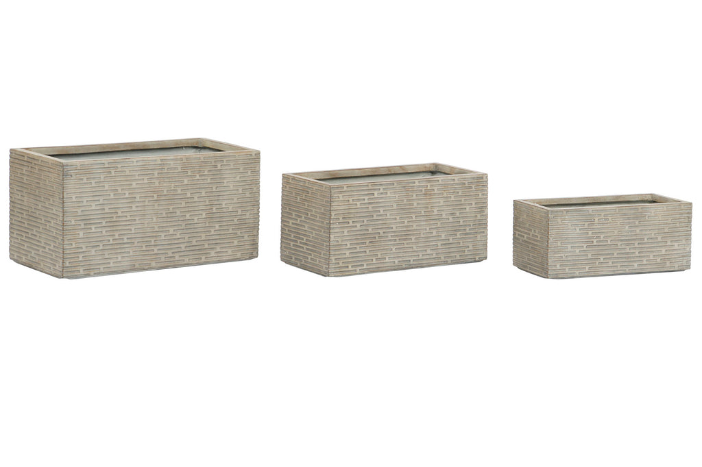 JARDINERA SET 3 MAGNESIA 74,5X37,5X37,5 - Imagen 4