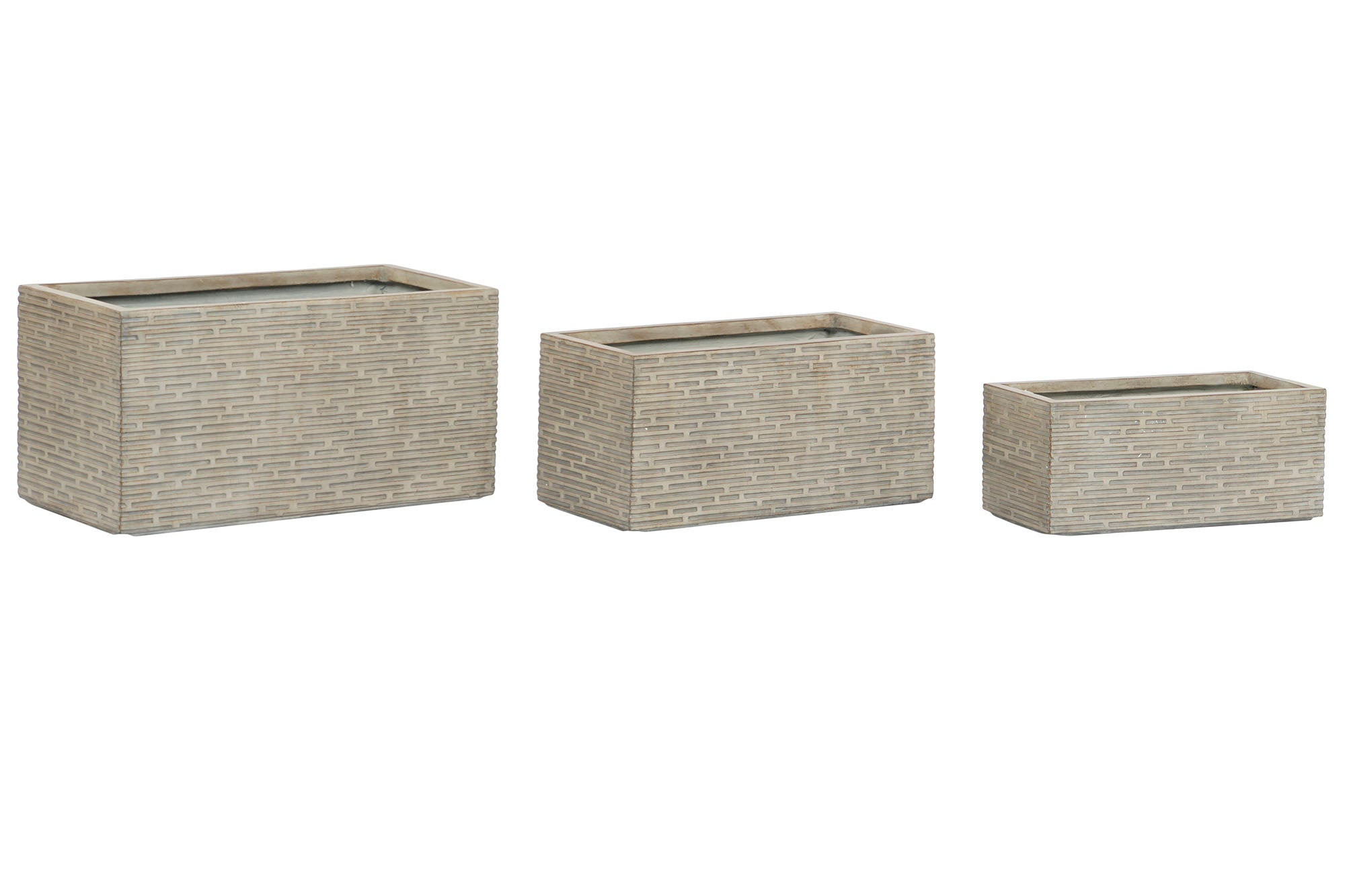 JARDINERA SET 3 MAGNESIA 74,5X37,5X37,5 - Imagen 4