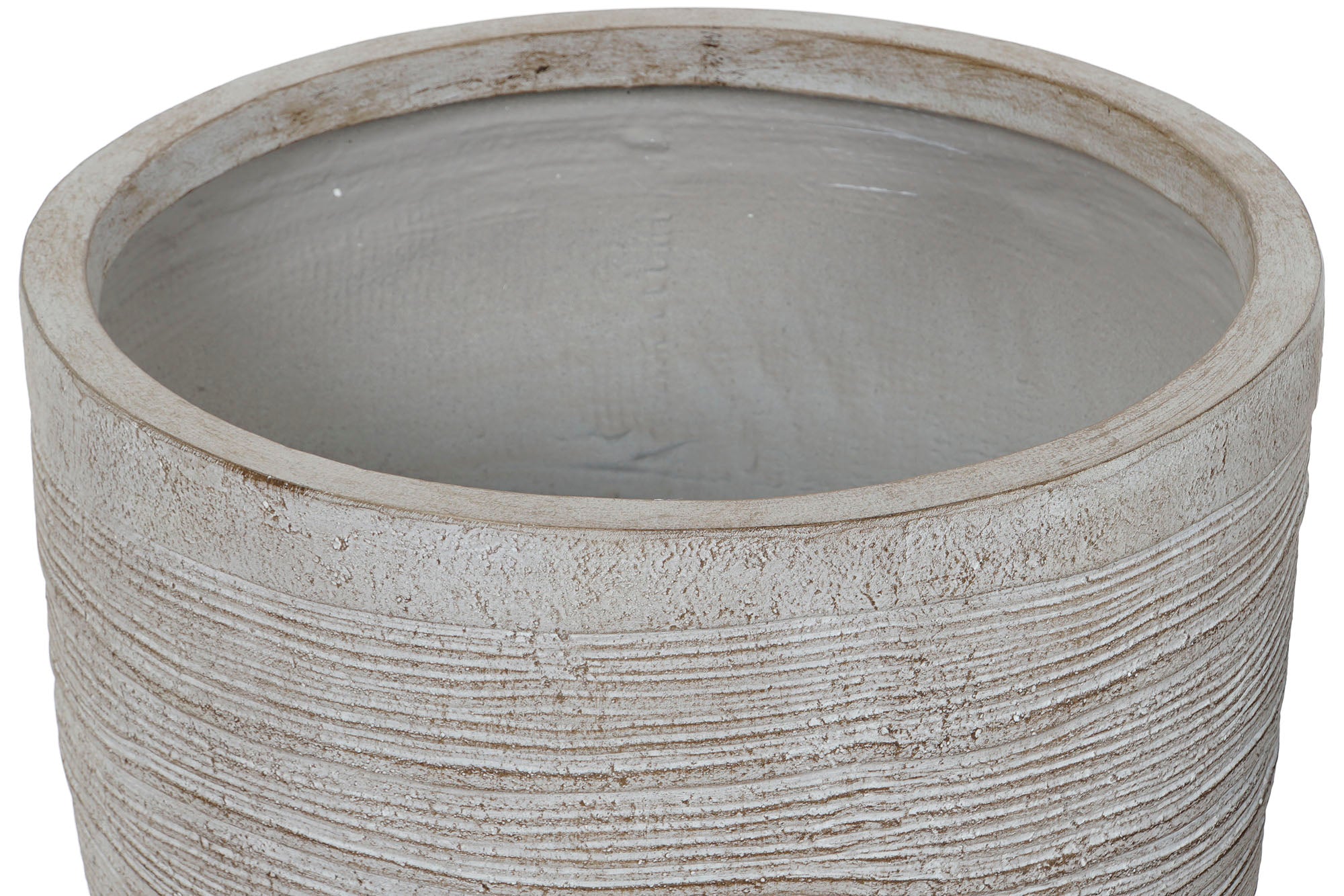 MACETA SET 3 MAGNESIA FIBRA VIDRIO 45X45X43,5 -20ê - Imagen 5