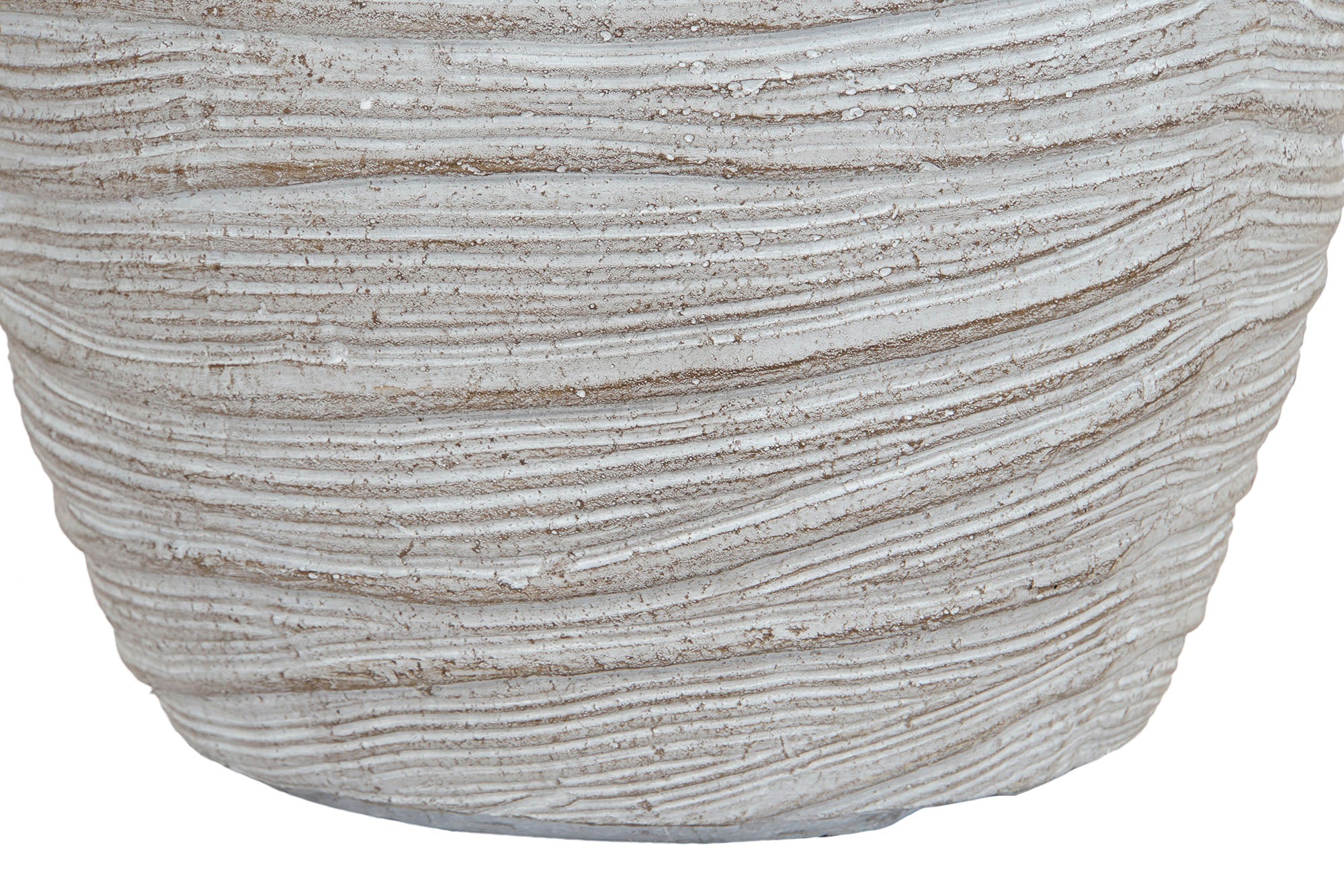 MACETA SET 3 MAGNESIA FIBRA VIDRIO 45X45X43,5 -20ê - Imagen 2