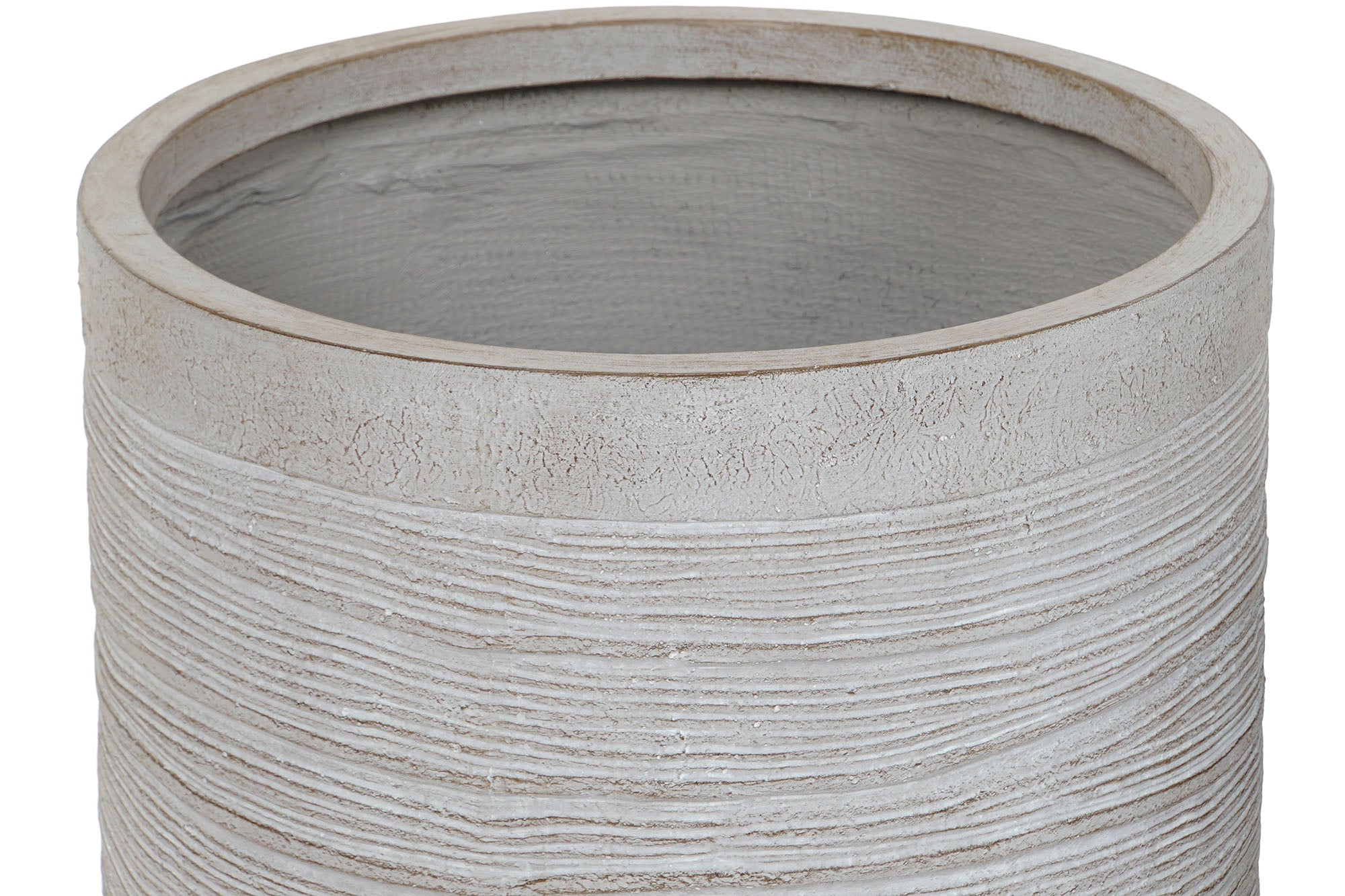 MACETA SET 3 MAGNESIA 44,5X44,5X44 -20ê - Imagen 2