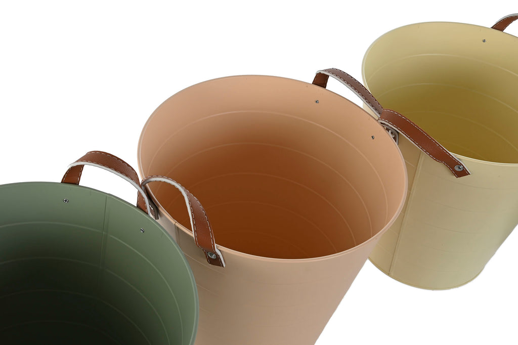 MACETERO METAL PU 30X30X30 3 SURT. - Imagen 3